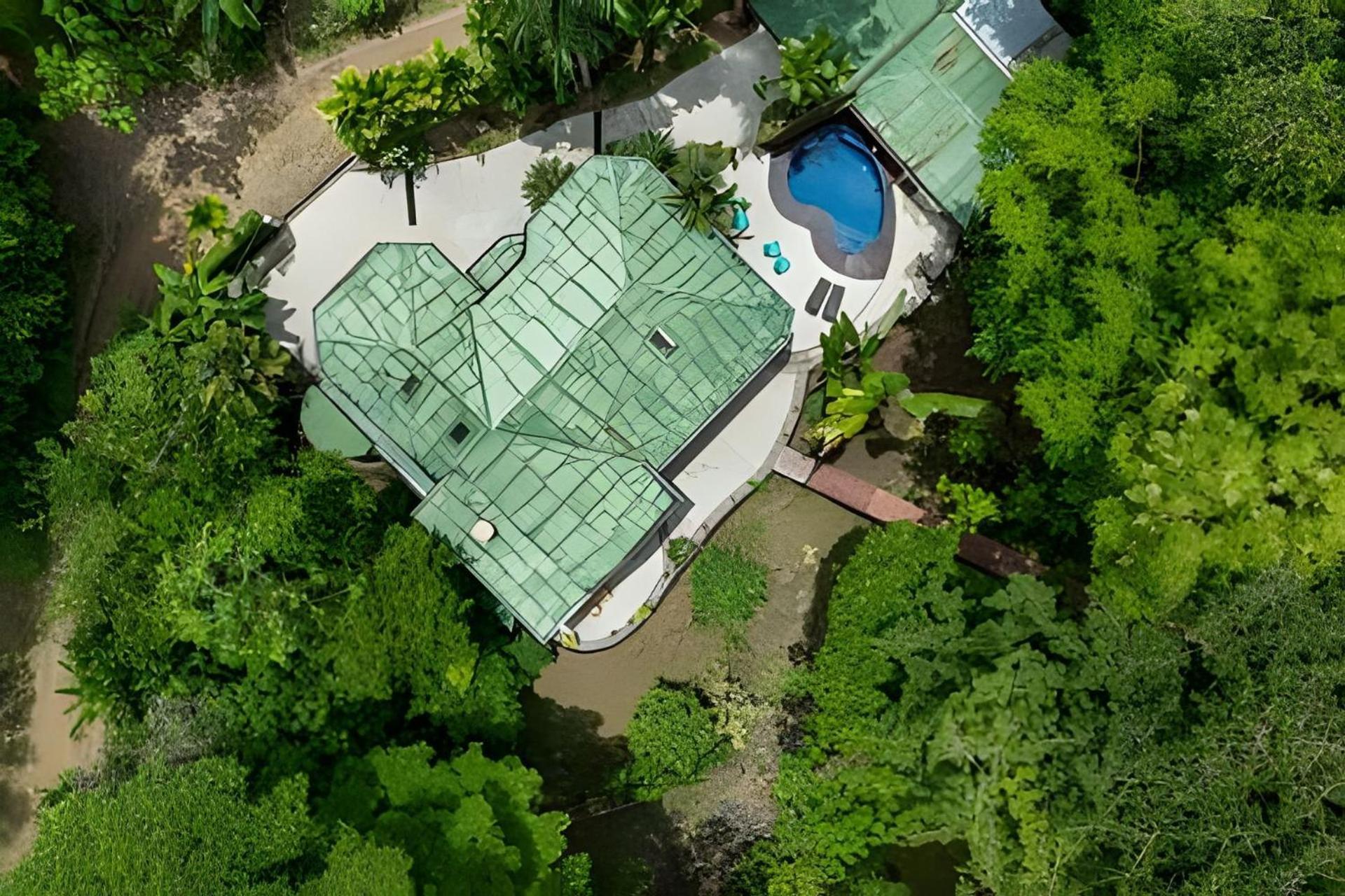The Jungle Inn Dominicalito Bagian luar foto