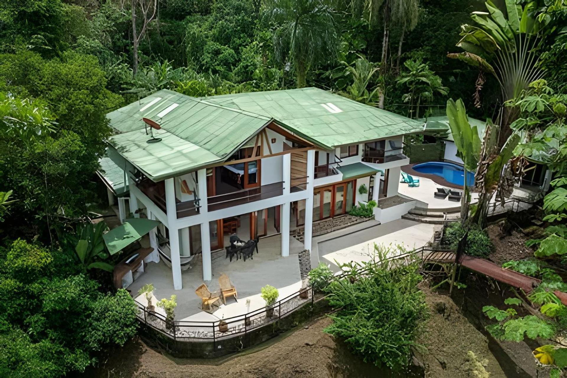 The Jungle Inn Dominicalito Bagian luar foto